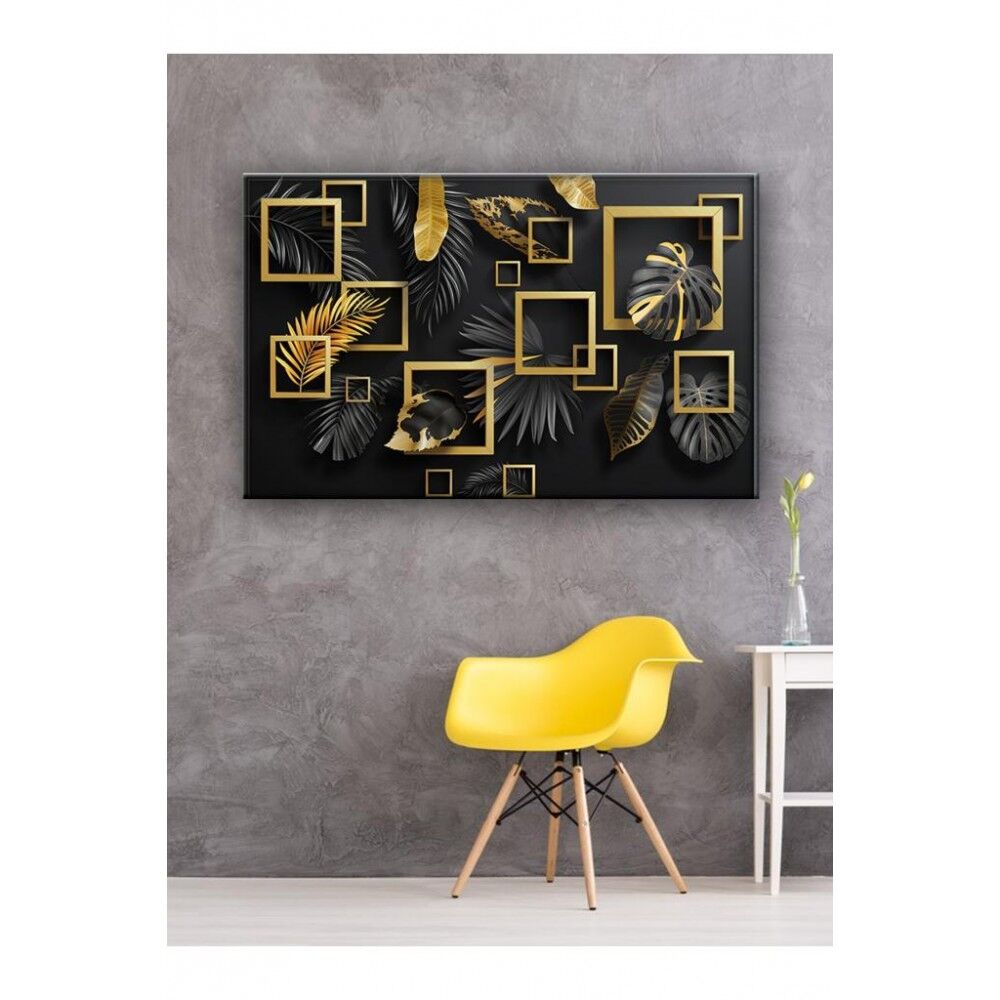 Kanvas Tablo Dekoratif Kare  (Hediyelik) Led Işıklı - 70 x 100 cm