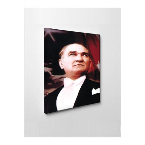 Kanvas Tablo En Güzel Atatürk Su Led Işıklı - 70 x 100 cm